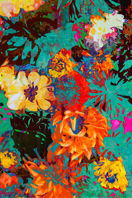 Botanic Layers - Ari Rosenthal Fine Art
